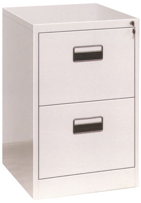 Fach-CAB-Datei des Büro-Stahlschrank-zwei mit PVC vertiefte Griff