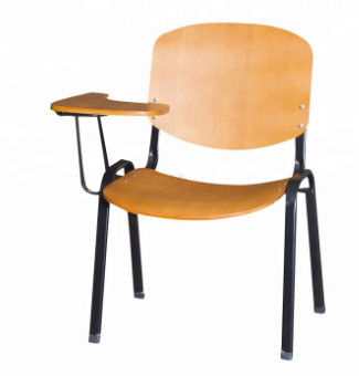 College-Klassenzimmer-Stahlschulmöbel-Studien-Schreibtisch-und Stuhl-hölzerne Farbe