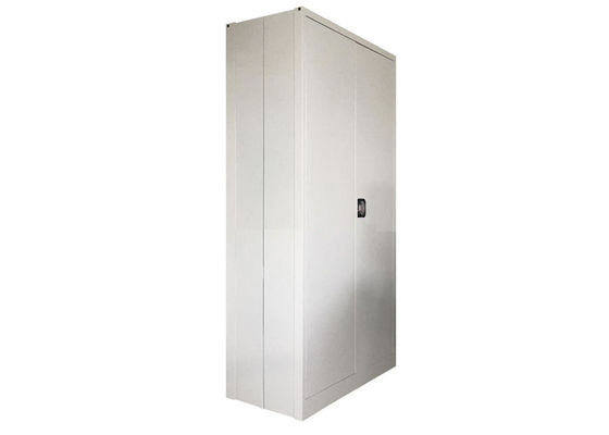 Tür-Metallkabinett Stahlder metalleisen-Büro-Möbel-Schrank-faltbares Struktur-2 mit Regal der Regal-4