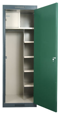 Sichere Kabine einzelner Tür-vielseitiger Schrank-Stahlspeicher-Kabinett-Metallhausmeister-Cabinet With Inners