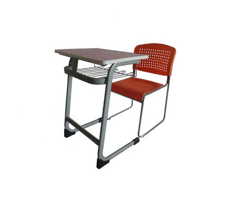 Struktur-Kinderstudien-Schreibtisch Einzelsitzes hölzerner Tischplatten-KD und Stuhl-Schulklassenzimmer-Möbel