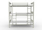 Raum-Bett-Schlafzimmer-Rahmen-Hochleistungserwachsener Schulmöbel-Metalletagenbett Tribed großer 3 Schicht-Metallbett