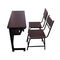 Faltbarer Schultabellen-Stuhl-Satz, hölzerne Tischplattenklassenzimmer-Tabelle und Stuhl-Satz