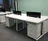 Arbeitsplatz-Fach-Schreibtisch der Säurebeizen-Oberflächenstahlbüro-Möbel-4