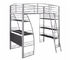 Eisen-Etagenbett-neues Art-Metalletagenbett mit Schreibtisch-tragbaren Hauptarbeitsplatz-Schuletagenbett-Möbeln