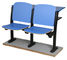 Örtlich festgelegte Vortrag-Stühle mit Schreibens-Tablets, Klassenzimmer-Möbel für das Ablesen