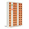 50 Tür-Handy-Speicher-Kabinett H1800 * W1260 * D300mm-Größen-glatte Oberfläche