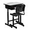 Schwarz-Schreibtisch und Stuhl der Kinderklassenzimmer-Möbel-H750*W600*D550mm