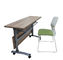 faltender einzelner gesetzter Schreibtisch der Schreibtischstudententabelle Schulmöbel-benutzter High School Klassenzimmer-hohen Qualität