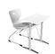 Moderner Metallklassenzimmer-Möbel-Schreibtisch-Schultabellen-und Stuhl-Stahlkinderstudien-Schreibtisch