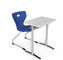 Moderner Metallklassenzimmer-Möbel-Schreibtisch-Schultabellen-und Stuhl-Stahlkinderstudien-Schreibtisch