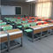 Einzelner Satz der Klassenzimmer-Balancen-verstellbarer Einzelsitz-Schreibtisch-Tabellen-Schulmöbel-benutzter High School Klassenzimmer-hohen Qualität
