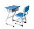 Schulmöbel-Kindermetalleinzelne Schreibtisch-und Stuhl-Eisen-Studien-Tabelle und Stuhl für Kinder