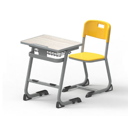 Klassenzimmer-fertigten Stahlschulmöbel-Studien-Schreibtisch und Stuhl Größe/Farbe besonders an