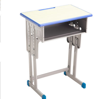 Klassenzimmer-verstellbare Einzelsitz-Schreibtisch-Stuhl-Stahlschulmöbel